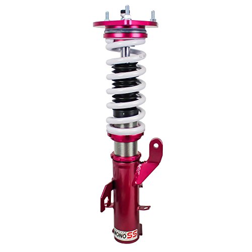 Godspeed Mss0118-A Monoss Coilover Lowering Kit, Fully Adjustable, Ride Height, Spring Tension And 16 Click Damping, Compatible With Nissan Versa Sedan (C11) 2006-11 #TOP1