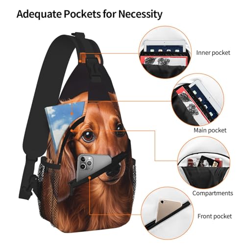 Bolso tipo bandolera para senderismo y viaje miniatura 5