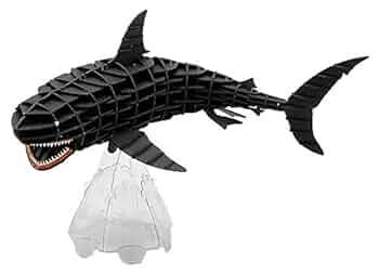 立体 3D ホログラム 男爵 化け物 シャチ<骨格> 3D立体ペーパーパズル | シャチ/Killer Whale | PazuMe