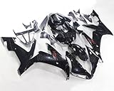 Kit de carénage de moto pour Yamaha YZF R1 YZF R1 04 05 06 YZF1000 2004 2005 2006 YZFR1 1000 R 1 Noir brillant ABS Carénage Kit (moulage par injection)