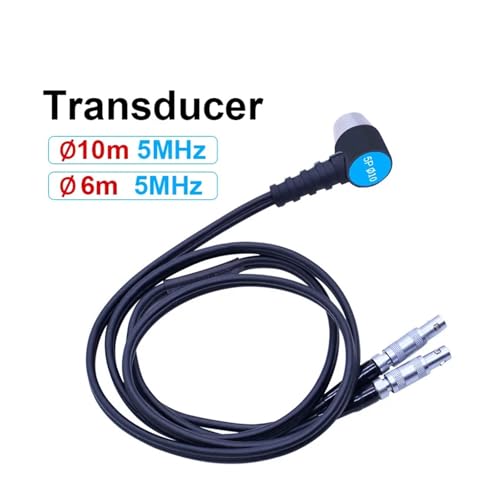 Medidor de espesor digital sonda ultrasónica 10mm/5MHz miniatura 3