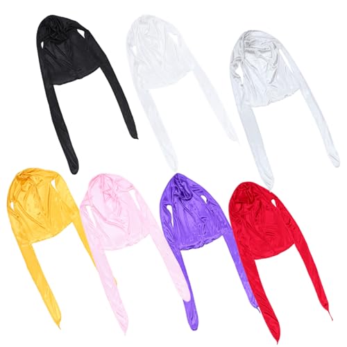 Durag en soie premium à large bande élastique pour sculpter les vagues de vos cheveux