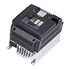 Convertitore inverter di frequenza, inverter monofase da 220 V a trifase 380 V 5,5 kW multi velocità regolabile per pompe dell'acqua, macchine tessili
