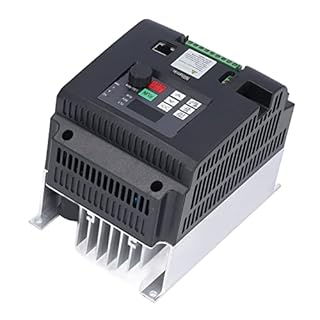Convertitore inverter di frequenza, inverter monofase da 220 V a trifase 380 V 5,5 kW multi velocità regolabile per pompe dell'acqua, macchine tessili