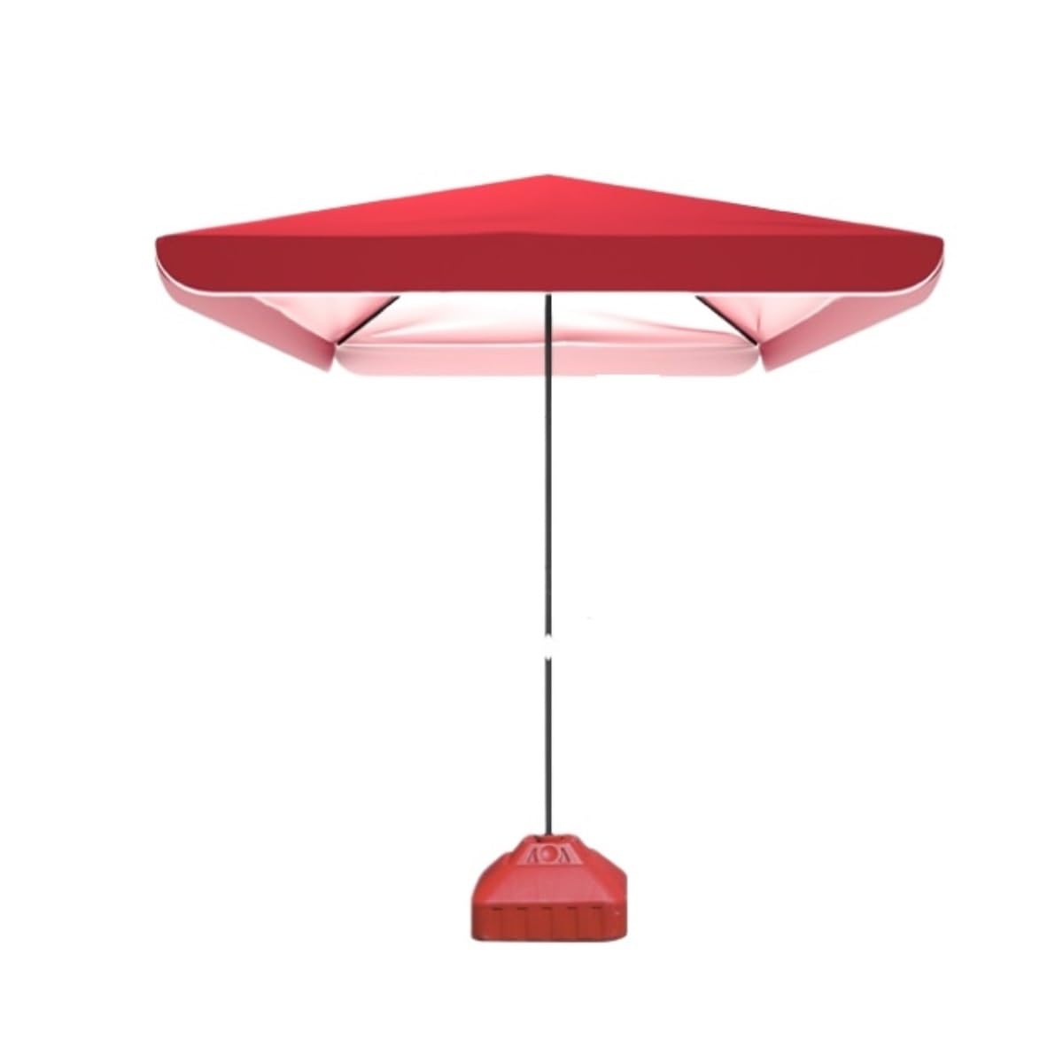 Parasole Parasol Przenośny Na Patio, Parasol Ogrodowy, Stół I Krzesło, Parasol Plażowy, Osłona Przeciwsłoneczna Parasol Ogrodowy(Rot)