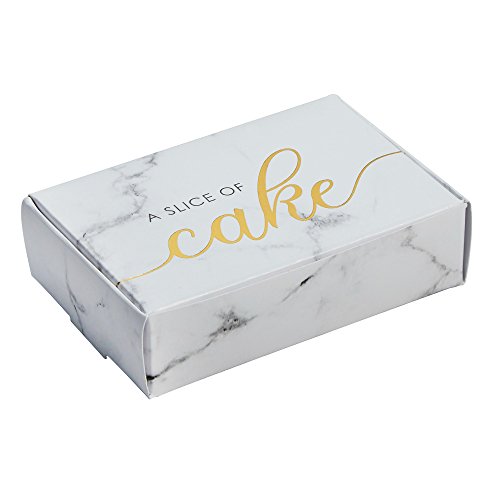 Neviti - Scripted Marmer - Cake Box, Pack van 10