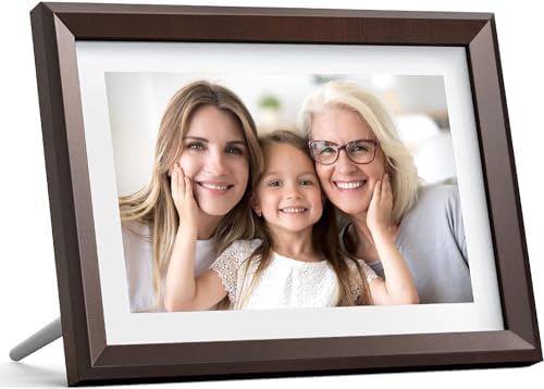 Cadre Photo Numérique Mural Hesmor Cadre Photo Numérique WiFi, Cadre Photo Numérique De 10,1 Pouces Frameo Cadre