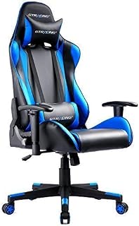 GTRACING Gaming Chair Racing Office Computer Game Chair Ergonomic Backrest and Seat Height