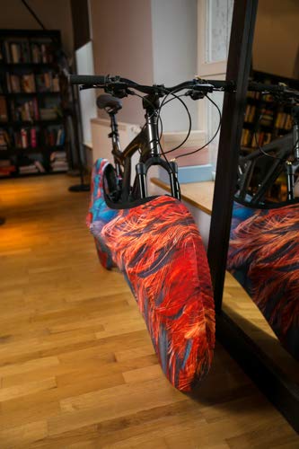 Velo Sock Bicycle Indoor Cover For Storage And Transportation, Stretchy Dirt Proof Fabric, Bike Travel Protection Cover, Stylish Accessory For Adult Bike - Rio #TOP4
