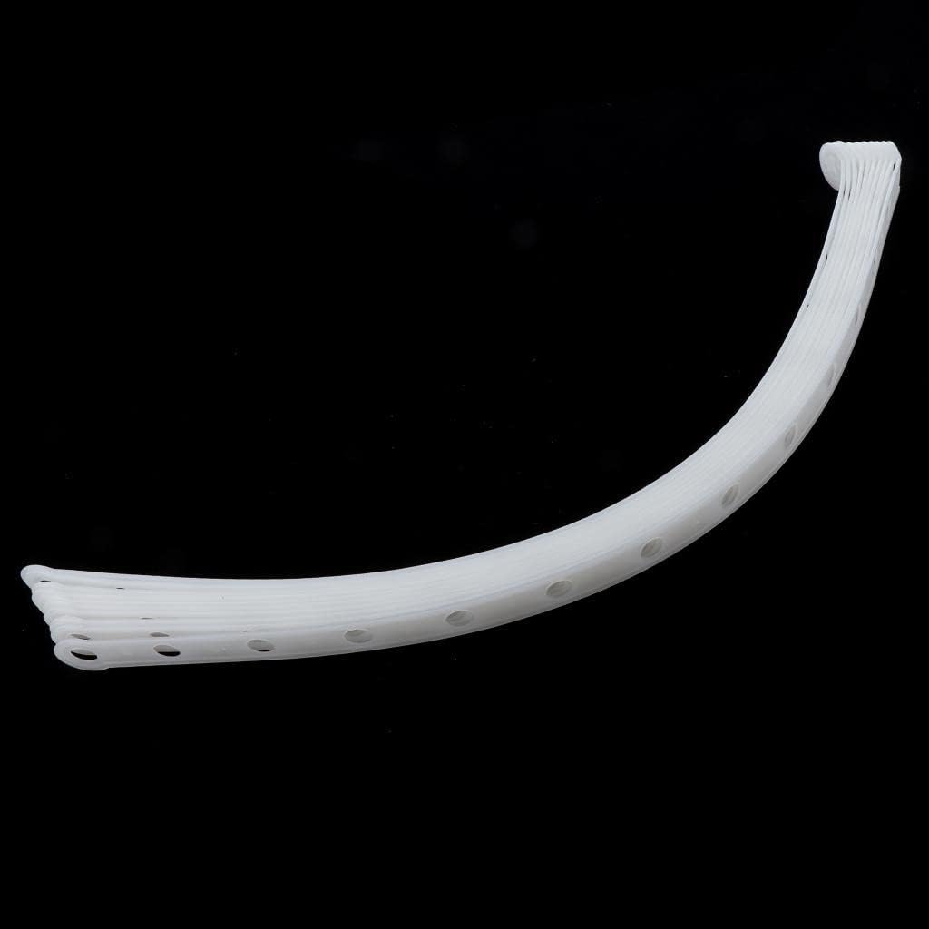 10pcs Plastic Hanger Strips Clothing Shop Displays Stable Hanger Connector