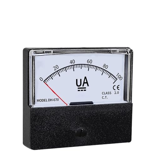 Ampèremètre CC 50µA de précision pour mesure de micro-courant continu en laboratoire