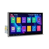 XTRONS Android 9.0 Car Stereo Radio GPS Navigator 10.1 Inch Touch Display Rotatable Face Panel Head Unit Supports Car Auto Play Bluetooth 5.0 WiFi Backup Camera DVR OBD TPMS Full RCA Output