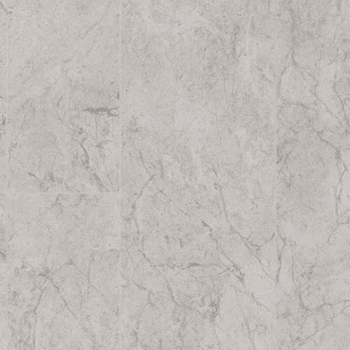 LVT Luxury Vinyl Stone Tile Effect Flooring Waterproof Click Fit LVT Laminate Floor 1.8m² Pack | Office, Hallway, Kitchen, Dining Room LVT Flooring Pack