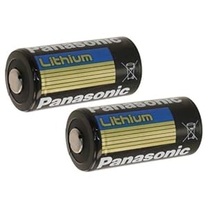 Panasonic BAT002 x 2 CR123A Lithium...