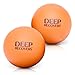 Lacrosse Ball Massage Set for Myofascial Release, Mobility & Physical Therapy - Great Neck & Foot Massage Balls