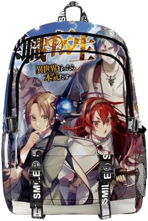 ISaikoy Anime Mushoku Tensei Backpack Daypack Laptop Bag 3D Printing School Bag Bookbag 6 image 3