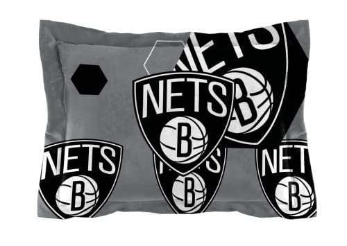 Northwest 1NBA/84901/0017/EDC Nba Brooklyn Nets Unisex-Adult Comforter And Sham Set thumb #2