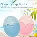 Sunscreen Applicator-Sun Lotion Applicator with Protective Lid, Suncream Lotion Applicator for Aldult (A+C)