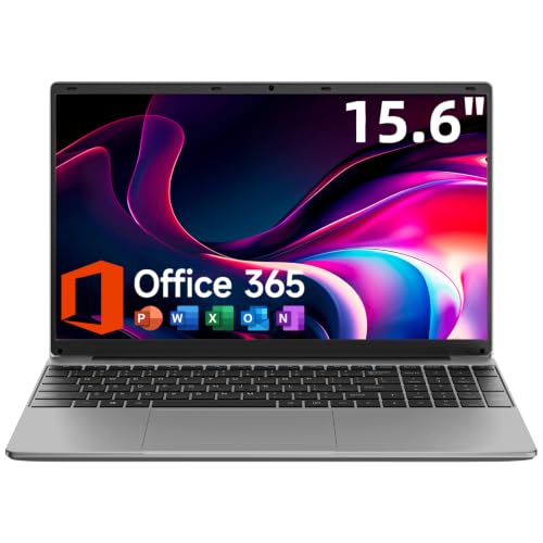15.6 Inch Windows 11 Laptop, 6500Y Processor, 16GB RAM 256GB Storage Expandable to 512GB, FHD Display with Numpad, Office 365 Pre-Installed, Wi-Fi 5 Bluetooth 4.2, Type-C for Student & Business