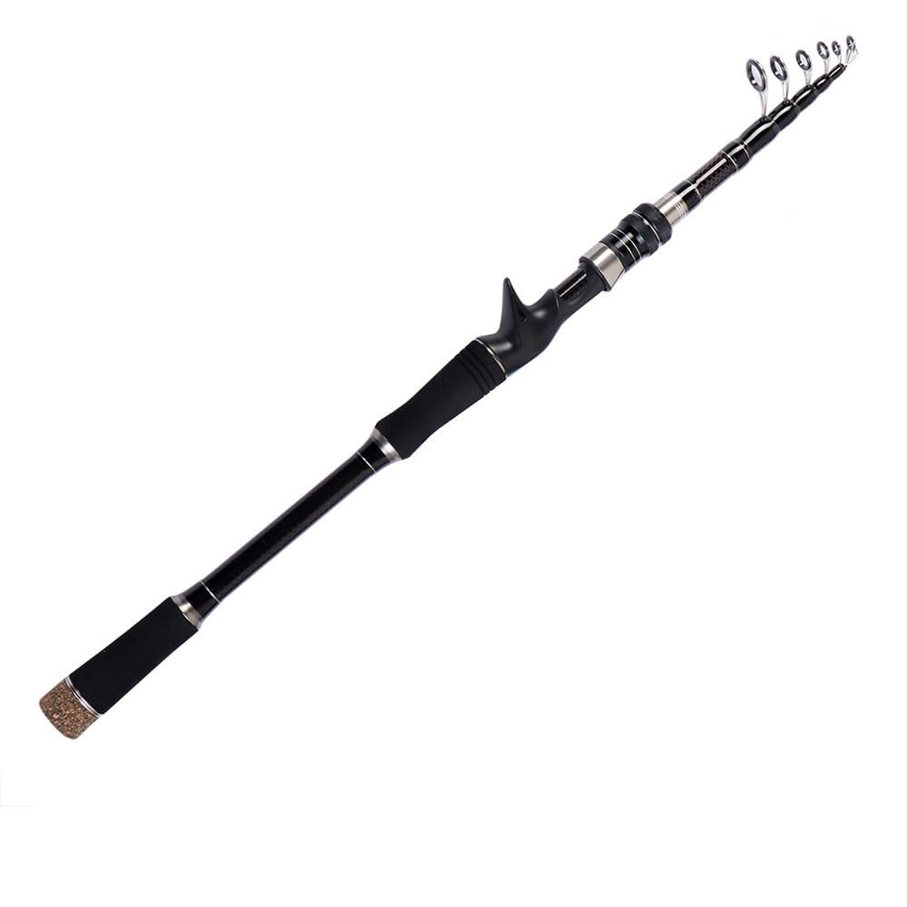 Canna da Pesca Canna da Pesca Feeder Canna da Pesca telescopica Canna da Pesca Power Carbon Fiber Travel Attrezzatura da Pesca(Casting Rod,2.7 m)