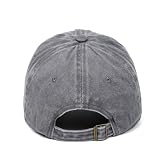 AMateschitz Czapka baseballowa, mama, tata i mini, uniseks, styl vintage, czapka bejsbolówka, dla rodziców i dzieci, klasyczna bawełniana czapka bejsbolówka, regulowana, Dziecięcy szary, Rozmiar