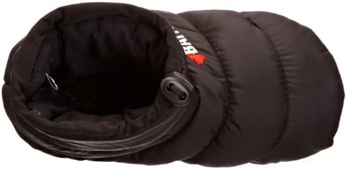 Baffin unisex-adult Cush Insulated Slipper Booty, Black, LG (US Men's 7-8, US Women's 9-10) Medium | Image 4