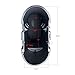 FixtureDisplays® Oval Trade Show Case with Twist Latches & Wheels - Black 19800