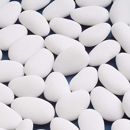 Sugared Almonds White, Luxury Wedding Favour Confectionery Sweets (1kg Box / Approx 250 Pieces)