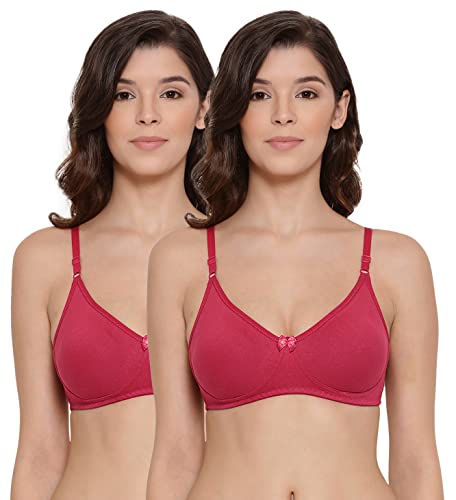 Image of Lyra Women's Cotton Non Padded Wire Free T Shirt Bra