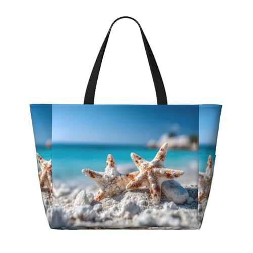 Sac de plage imperméable zippé grand format et pliable pour vos voyages