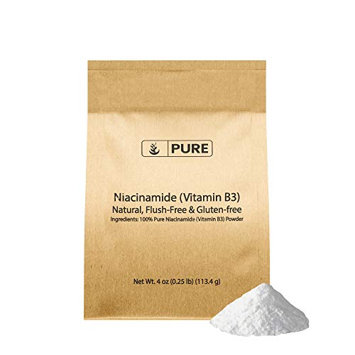Niacinamide (Vitamin B3) (4 oz) 100% Pure, Vegan & Gluten-Free, Flush-Free, Anti-Inflammatory* Niacinamide (Vitamin B3) (4 oz) 100% Pure, Vegan & Gluten-Free, Flush-Free, Anti-Inflammatory*