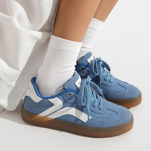 Tuopin Women's Fashion Trainers Women Shoes Fashion Sneakers Womens Sneakers Comfy Shoes for Women Slip on Women Shoes Standing All Day Casual Sneakers for Women4