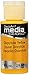 Deco Art Media Fluid Acrylic Paint, 1-Ounce, Diarylide Yellow