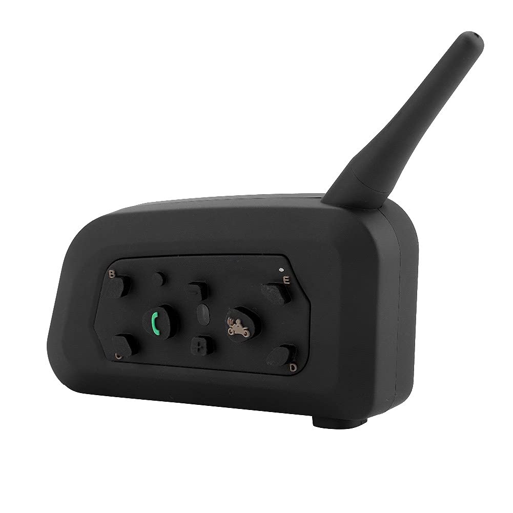 Altoparlante per Casco Moto, V6Plus 1200 Casco Moto Interfono BT Wireless Cuffia Vivavoce per 6 Persone