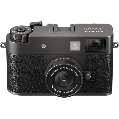 FUJIFILM X Half Compact Point & Shoot Camera (Charcoal Silver) Bundle - image 7