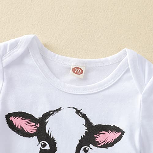 Roupa de banho de duas peças cintura alta biquíni estampado de vaca moda praia prematura pacotes (ro
