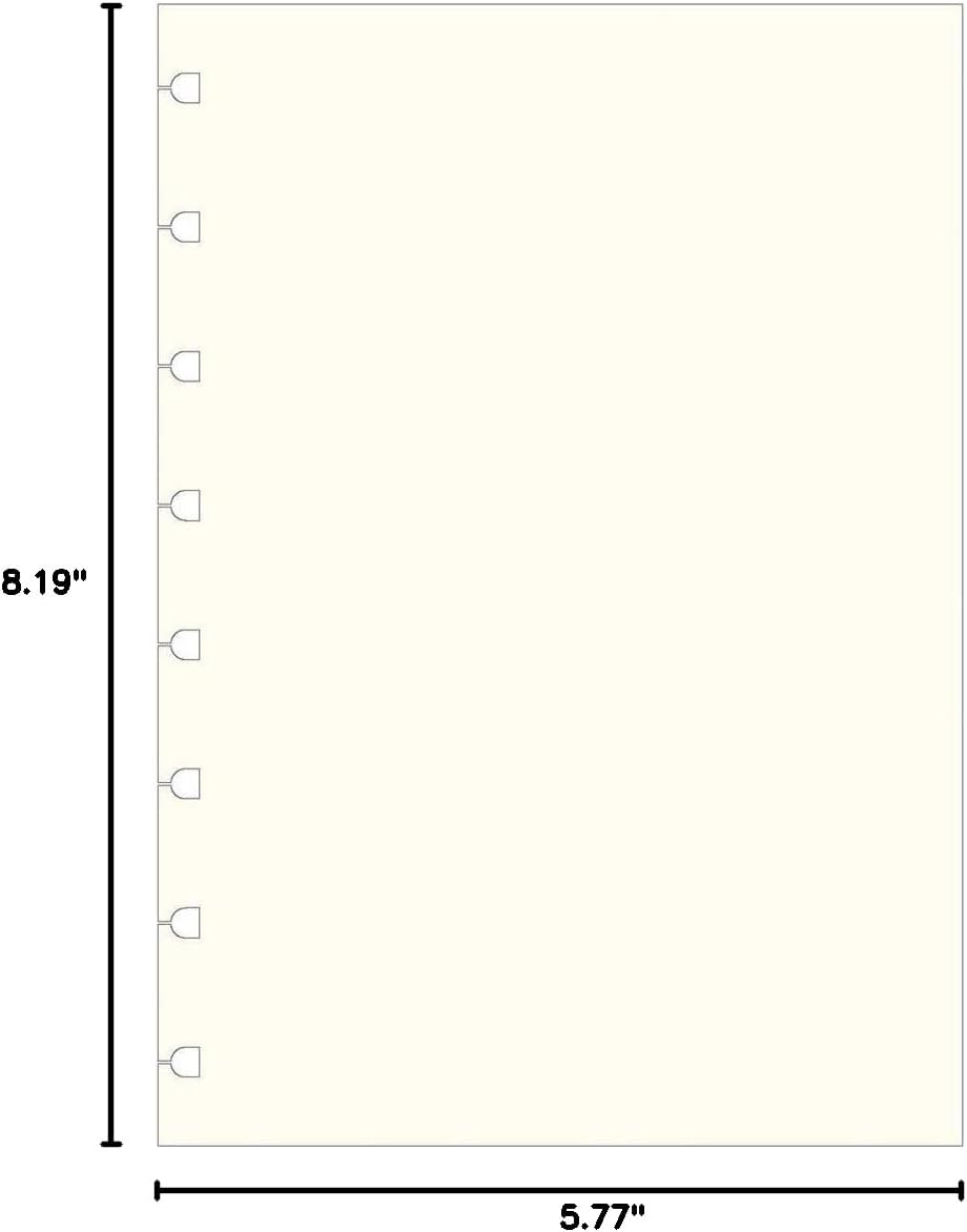 Filofax A5 Marble Notebook Refill 60 Sheets