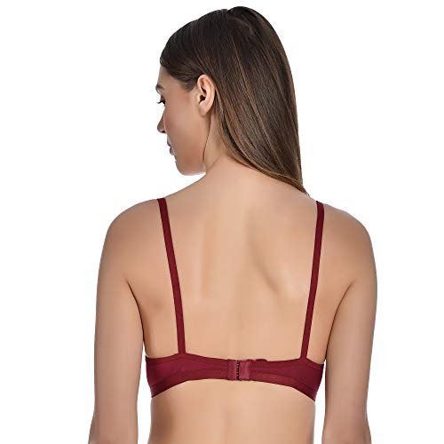 Image of Aimly Women's Cotton Non-Padded Non-Wired Solid Multicolor Bra Combo Pack of 6