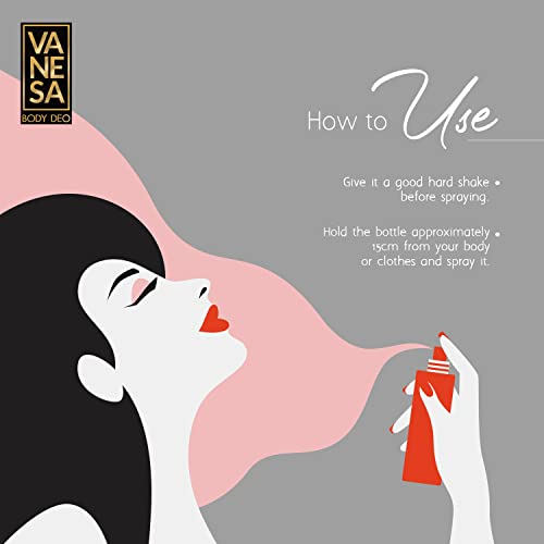 Image of VANESA Babe & Shero Body Deo - 150ML Each (Pack of 2) | Long Lasting Deodorant Spray for Women
