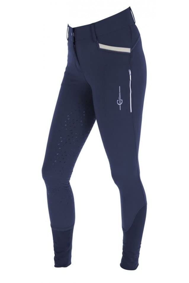 Culotte d'équitation Rosana Covalliero bleu foncé haut de gamme modèle SLS20