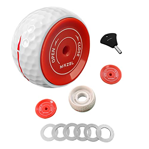 MAZEL Golf Putter Wheel & Practice Balls - Putting Training Tools for Stable & Accurate Putting