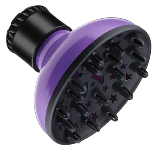 FOMIYES Hair Dryer Accessories Diffuser Cover Universal Fit Salon Protects Hair Heat Resistant Purple