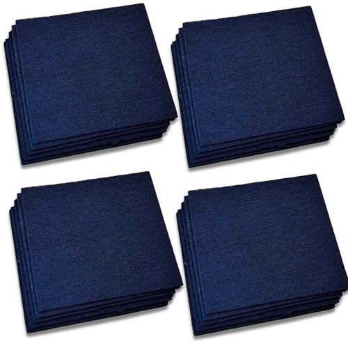 ALL PARTS ETC. Activated Carbon Air Filter 11"x11" - Cut to Fit (20-Pack), Anti-Odor Charcoal Filter Sheets for Air Purifier, Vent Hoods, Vacuum Cleaners, Aquariums, Kitchen, and Home Use - 1/8" Thick
