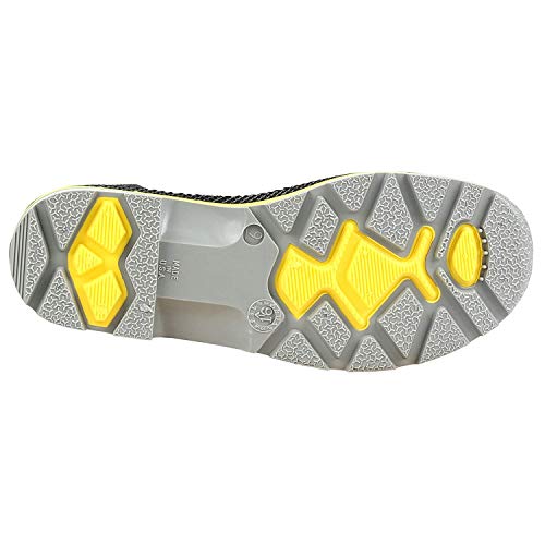 Honeywell HON75109-11 Servus by Size 11 XTP Black 15'' PVC Knee Boots with TDT Dual Compound Yellow and Gray Outsole, Steel Toe and Removable Insole, English, 15.34 fl. oz, Plastic, 1" x 1" x 1"4