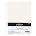 Spellbinders A7 Bisque Cotton Card Panels, White