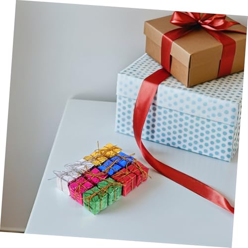 Mini emballage pour petits cadeaux de Noël VALICLUD : 36 boîtes décoratives - 8