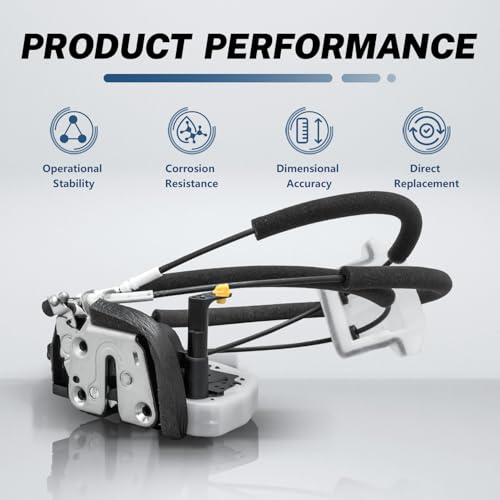 Image of KELOKE Door Lock Latch Actuator Compatible with Nissan Altima 2007 2008 2009 2010 2011 2012 L4 2.5L /V6 3.5L, Front Left Driver Side, Replaces# 80501-JA000 80501-ZX60A