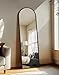 Delma Arched Mirror Full Length,Standing Mirror Full Body,Large Floor with Stand for Wall Entryway Door Bedroom Bathroom Living Room