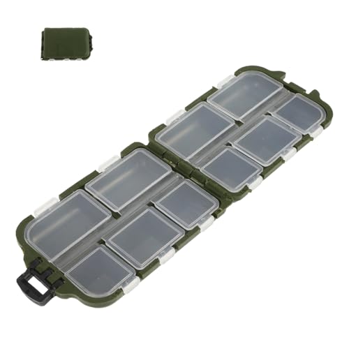 MAGICLULU 防水多機能釣り収納ボックス 大容量仕切り付きタックルケース 耐久製 釣りルアー アクセサリー整理用 釣具収納コンテナ