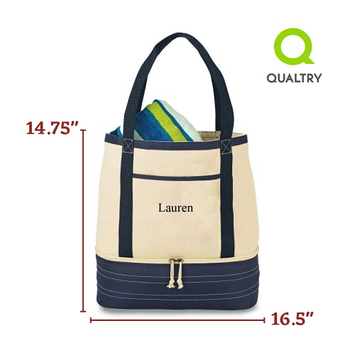 Personalized Insulated Cooler Bag - Customized Thermal Hot/Cold Tote For Lunch, Picnic Supplies, Grocery Shopping Or Food Delivery - Unique Gift Idea #TOP1